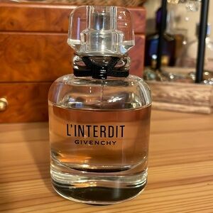 Givenchy L’Interdit perfume. 2.7oz bottle